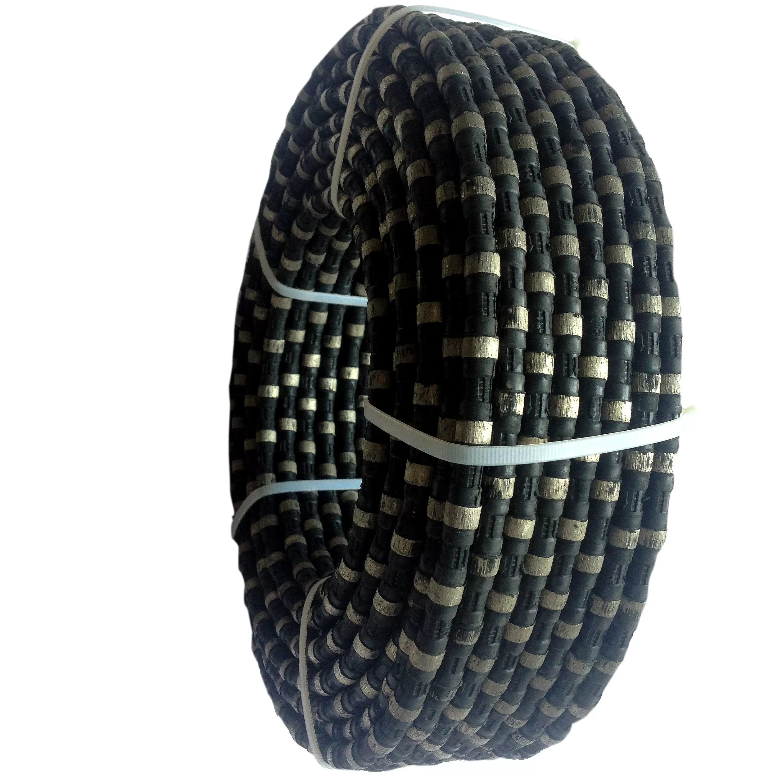 Rubber Coated Diamond Wire Saw for Reinforce Concrete Cutting