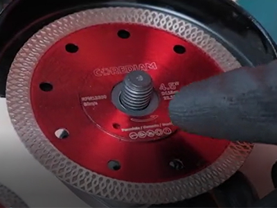 Super Thin Tile Blade With Mesh Turbo Segment