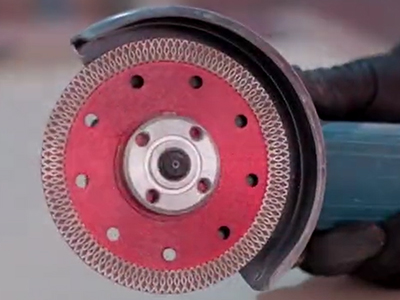 Super Thin Tile Blade With Mesh Turbo Segment