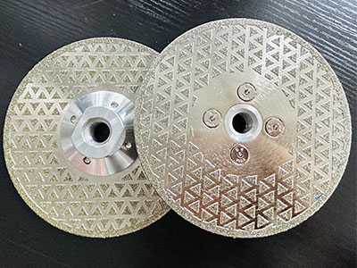 Electroplated diamond blade with double faces for Granite and Marble Cutting and Grinding