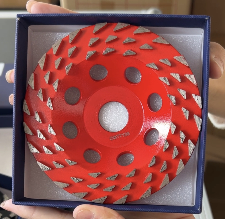 diamond cup wheel for concrete grinding 5 inch