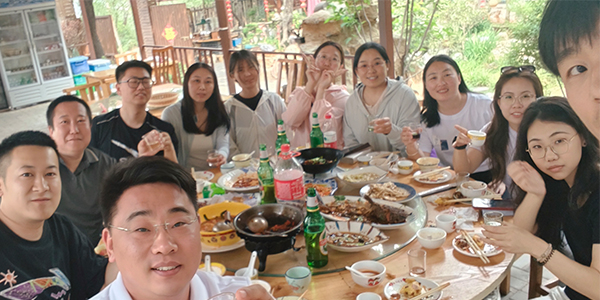 Corediam team's hiking trip to Baodu Village