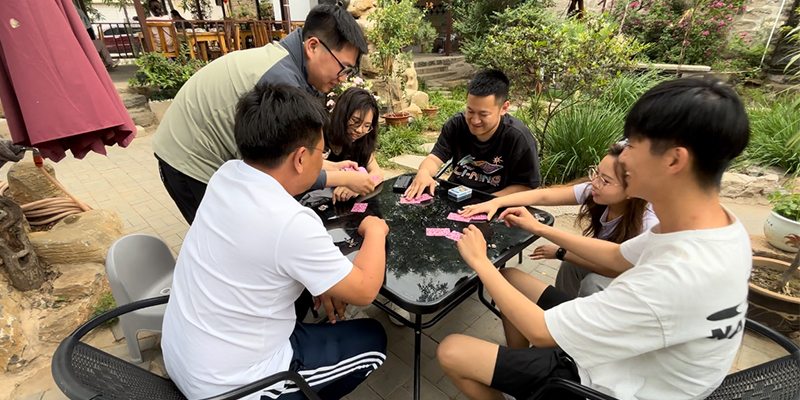 Corediam team's hiking trip to Baodu Village
