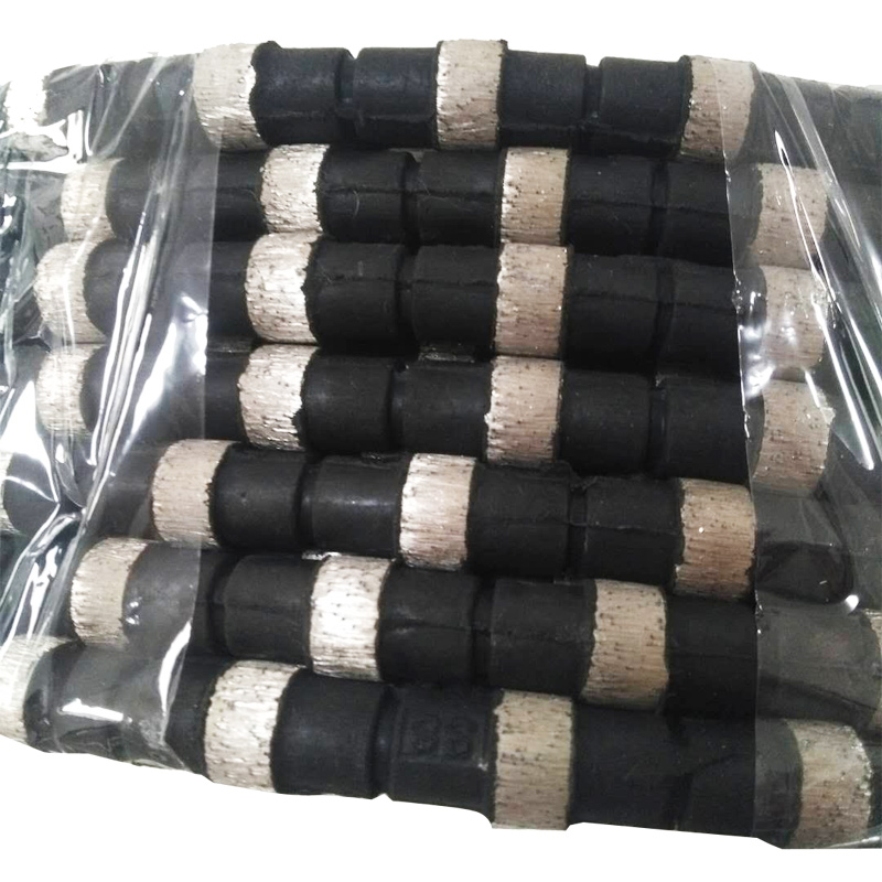 Diamond wire uses: concrete, granite, marble