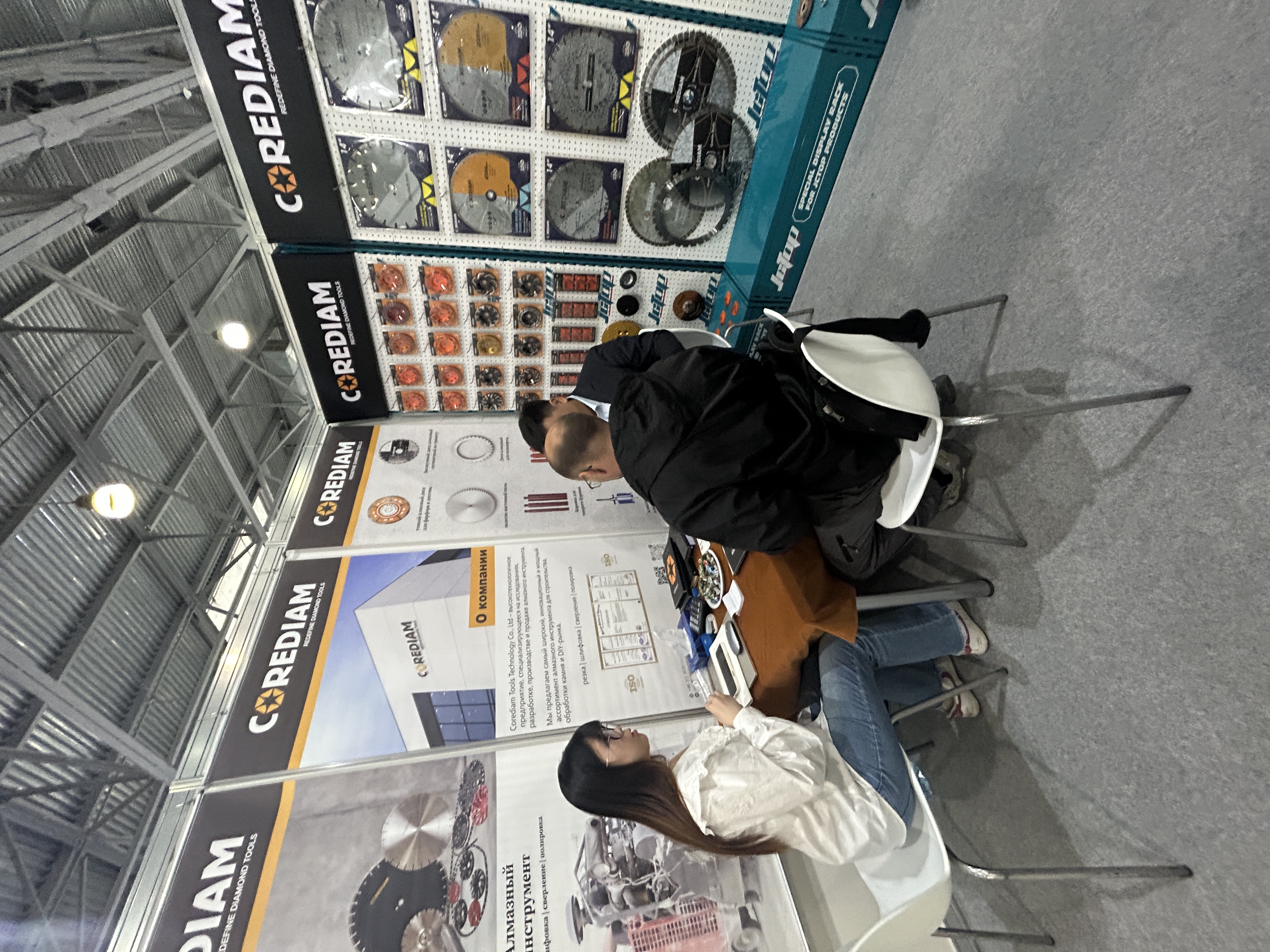 Corediam Team Makes its Debut at the Moscow International Tool Expo!