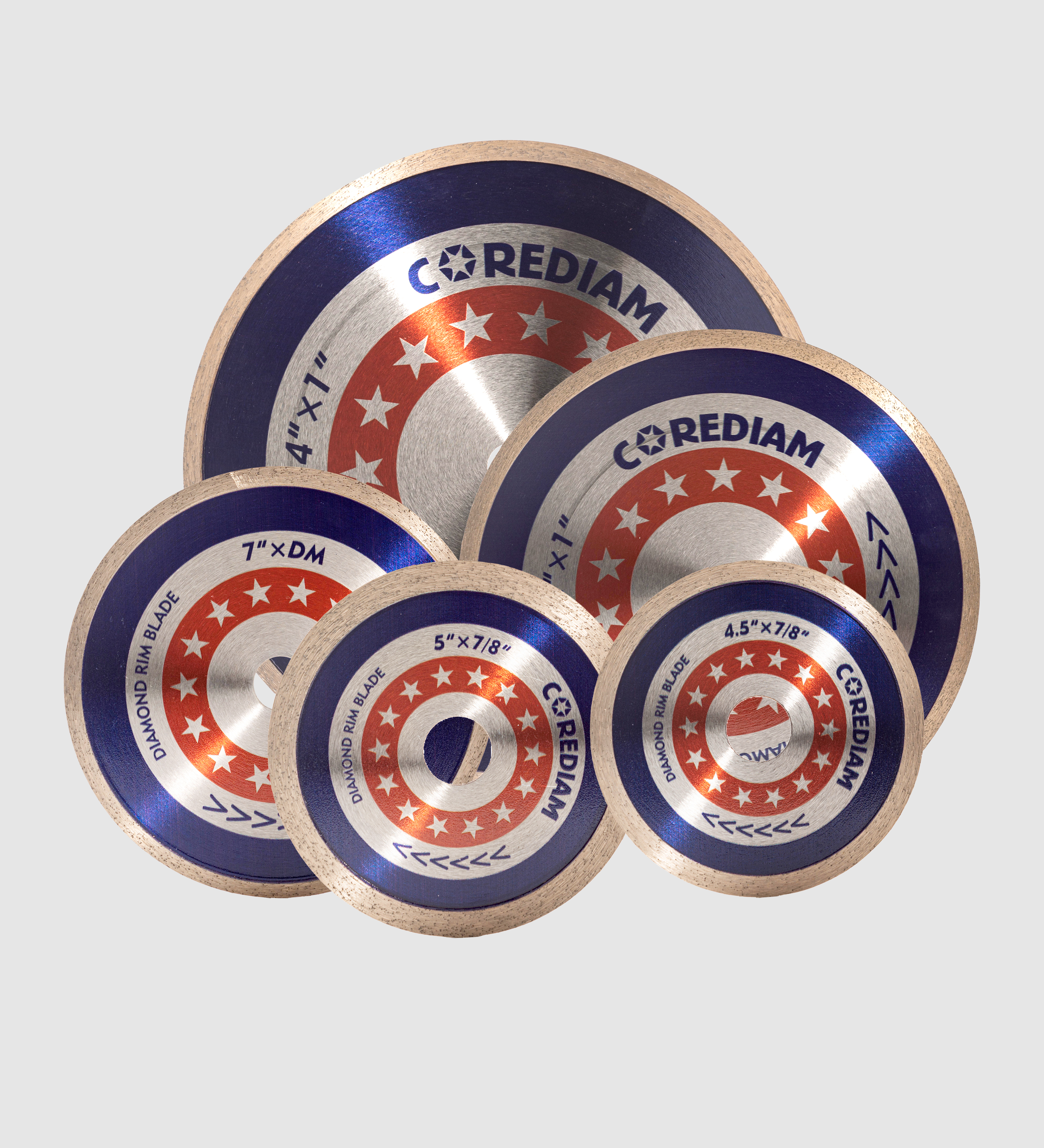 4.5 Inch Continuous Rim Tile Diamond Saw Blade