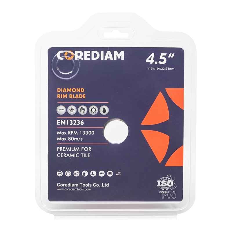 4.5 Inch Continuous Rim Tile Diamond Saw Blade