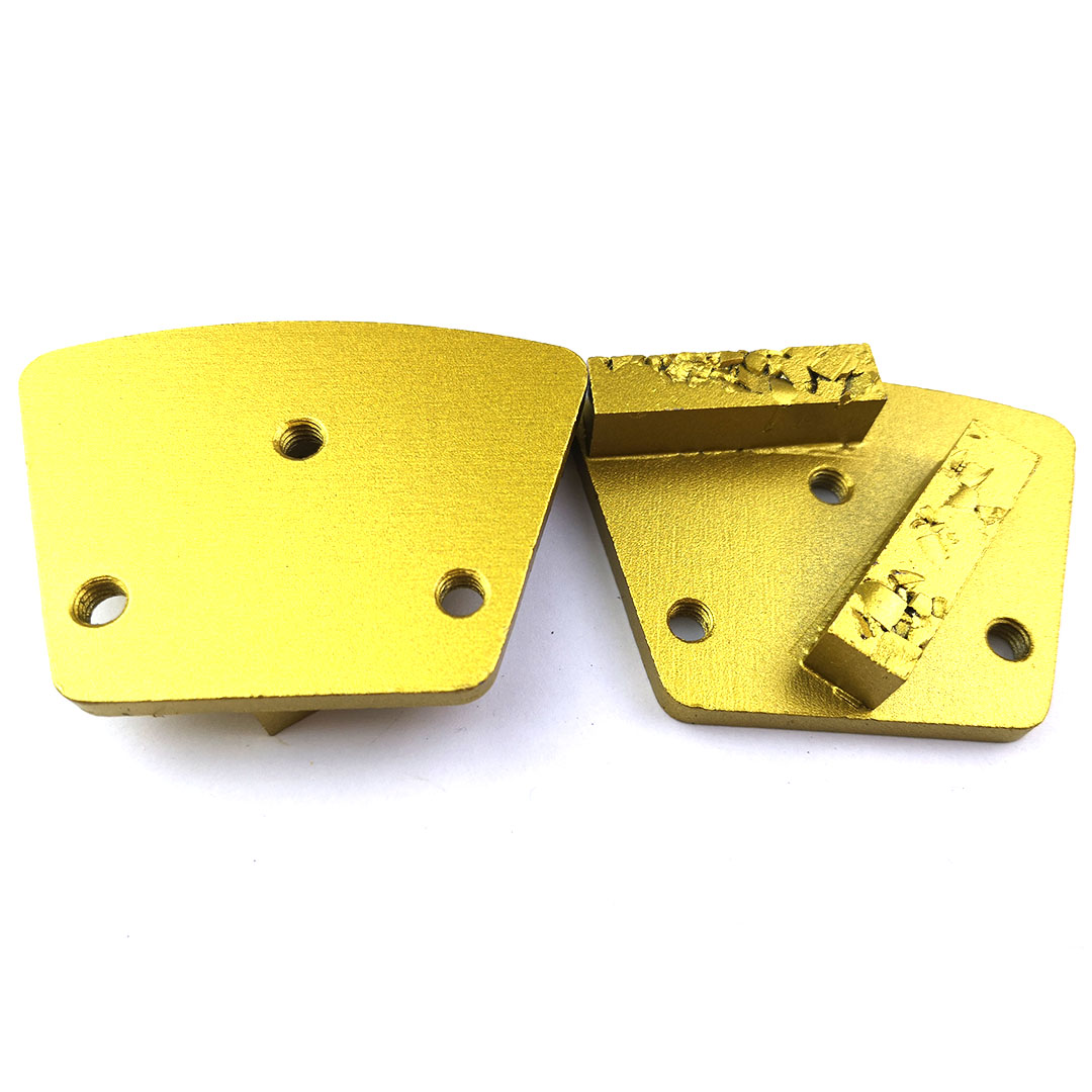 Crushed PCD Trapezoid Diamond Grinding Shoes