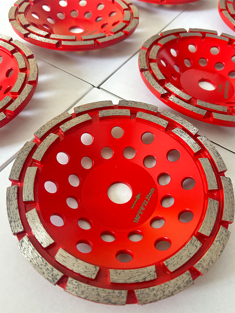 Double Row Cup Wheel with Super Profermance