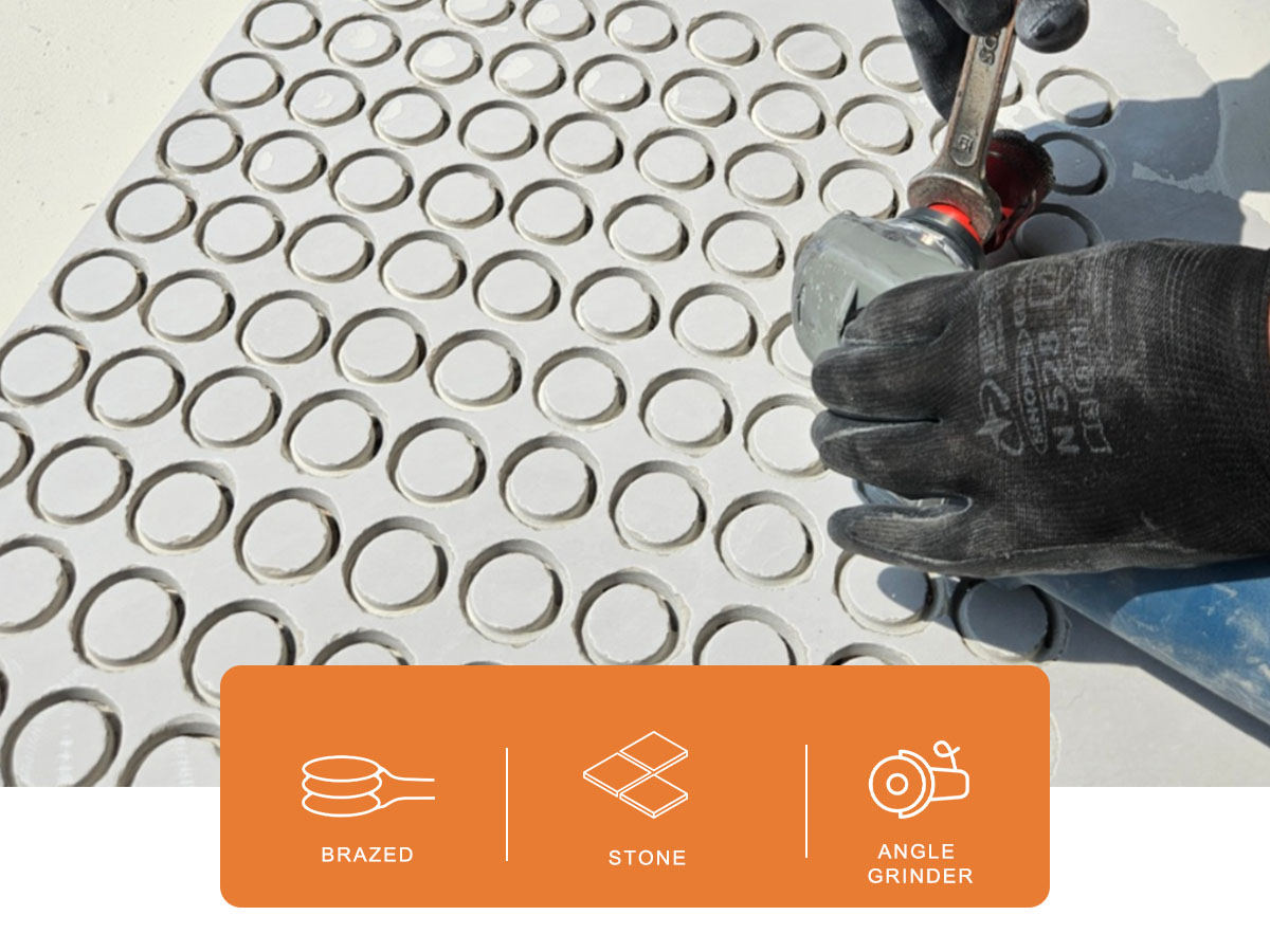 Vacuum brazed Diamond Hole core bits for marble