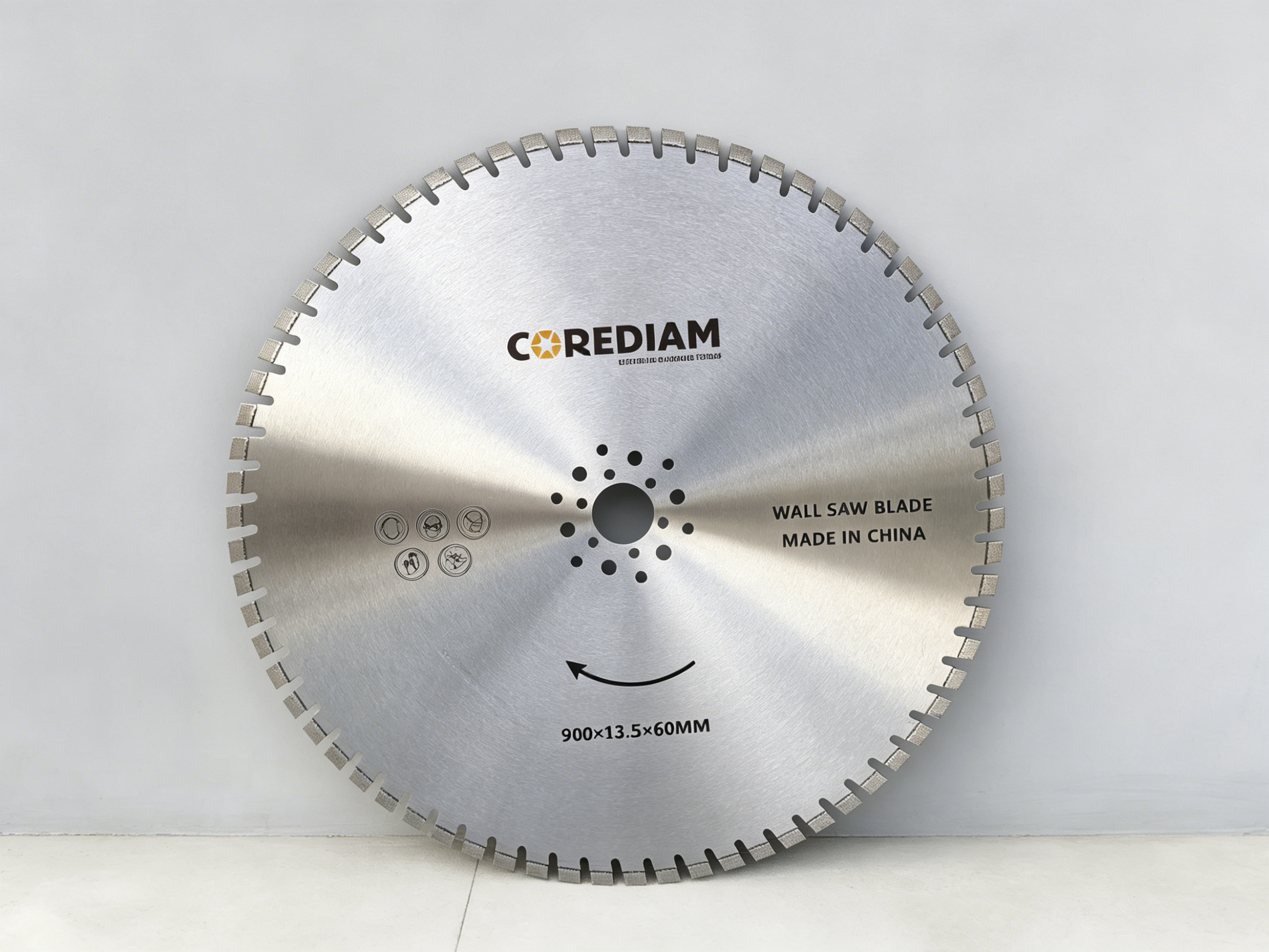 900mm Premium wall saw blade for reinforced concrete 900mm Premium wall saw blade for reinforced concrete