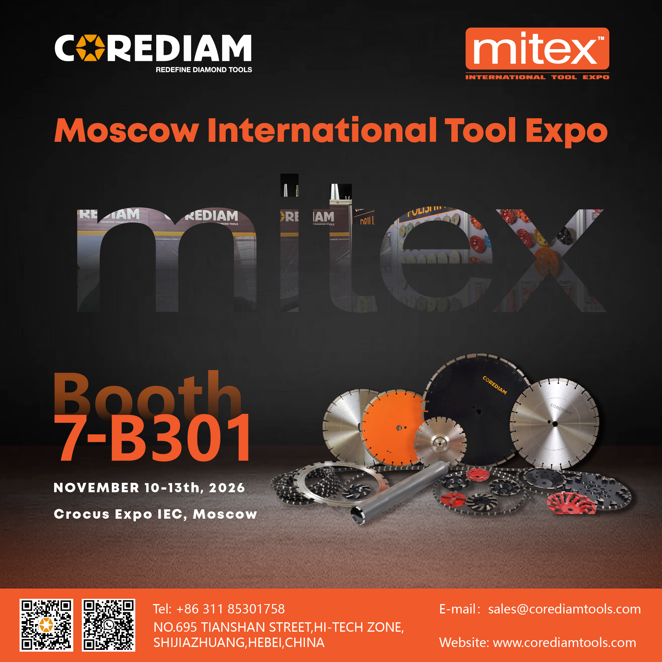 MITEX 2026 | Corediam Tools