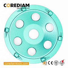 Rueda de taza de molienda PCD con segmento de diamantes