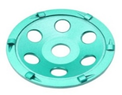 Rueda de taza de molienda PCD con segmento de diamantes
