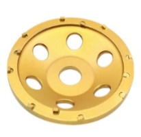 Rueda de copa de molienda de diamantes PCD para eliminación de concreto