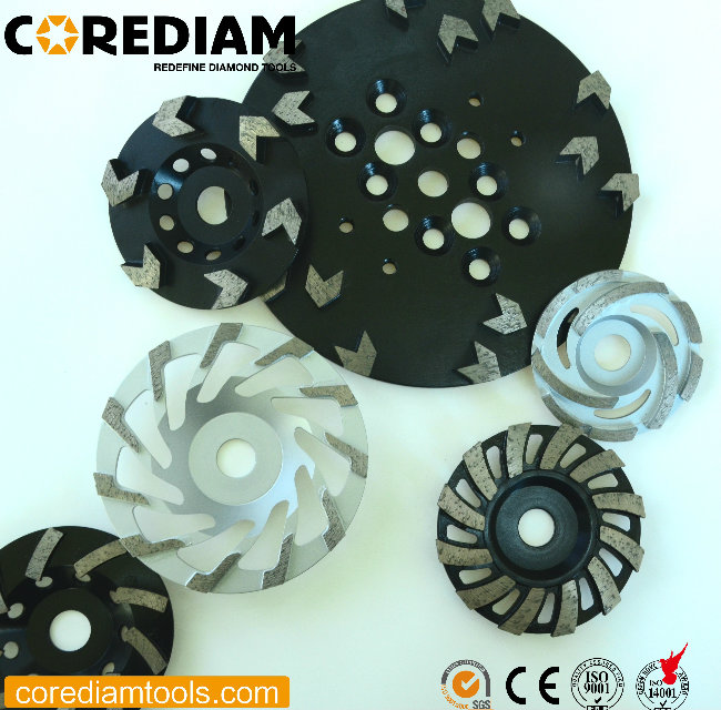 Sinter Turbo Cup Wheel For Concrete Grinding