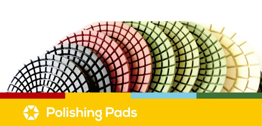 100mm Flexible Diamond Wet Polishing Pads for Marble