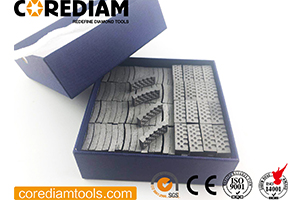Dimple Diamond Segment With Long Drilling Life-span