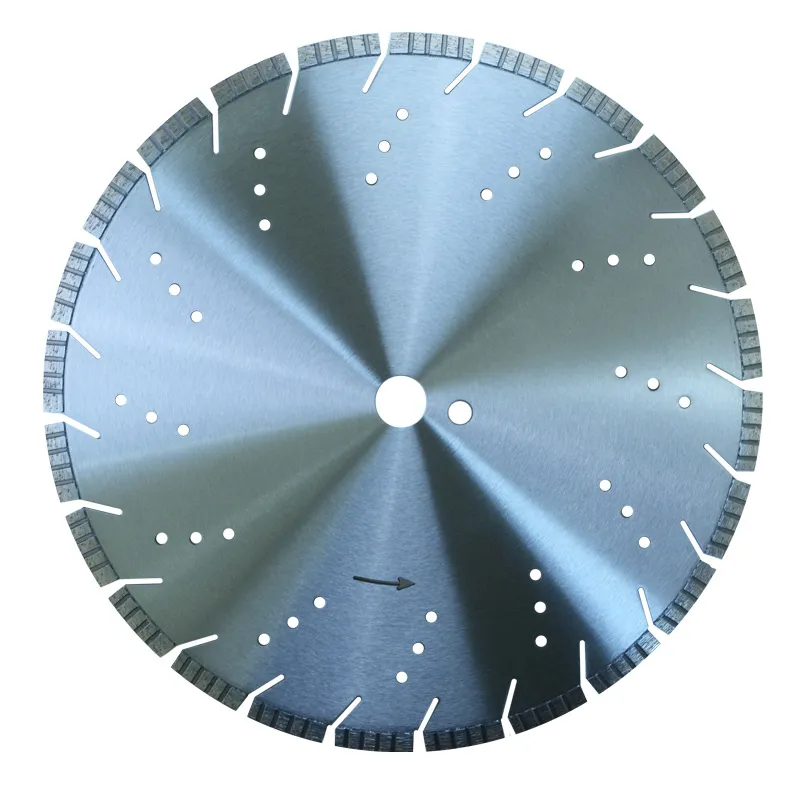 Laser Welded Turbo Blade For Concrete Cutting