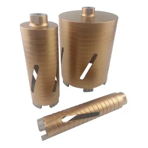 Laser Welded Diamond Dry Turbo Core Bits