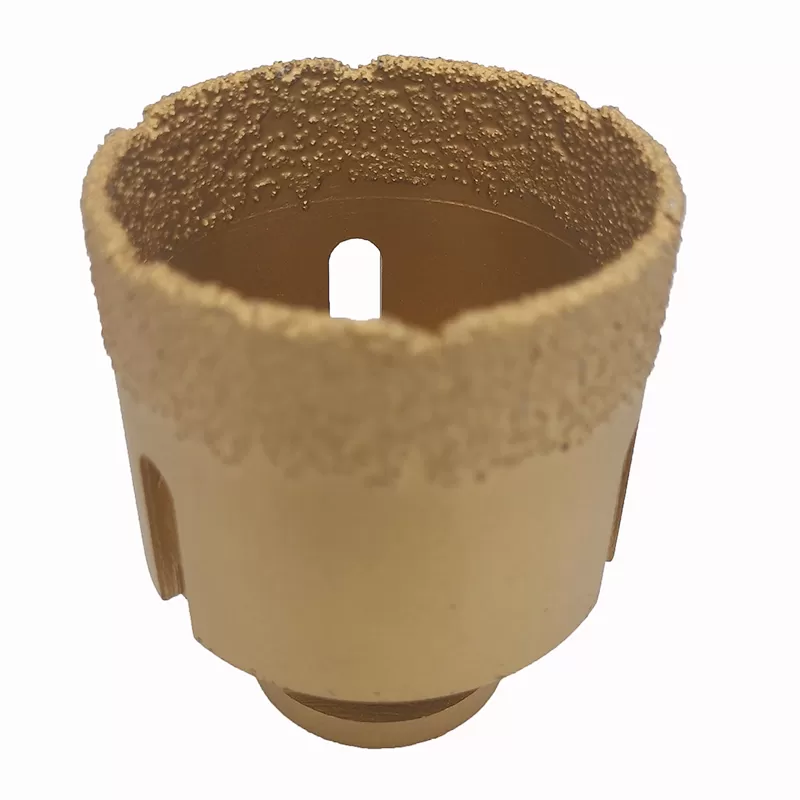 Vacuum Brazed Stone Diamond Core Drill Bits for Drilling