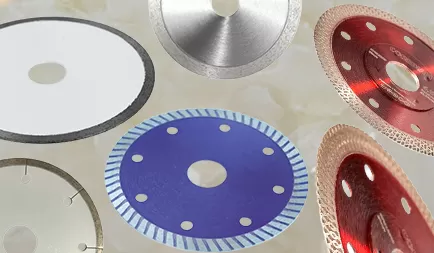 Four types of diamond blade for tile cutting