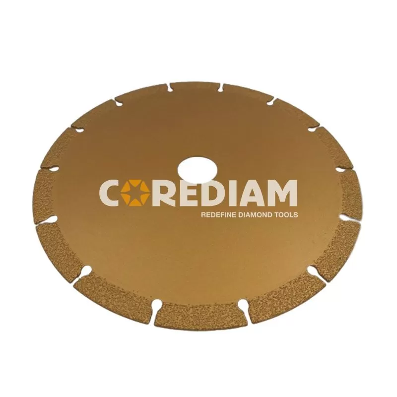Vacuum Brazed Stone Diamond Saw Blade for Fluent Cutting/Cutting Tools