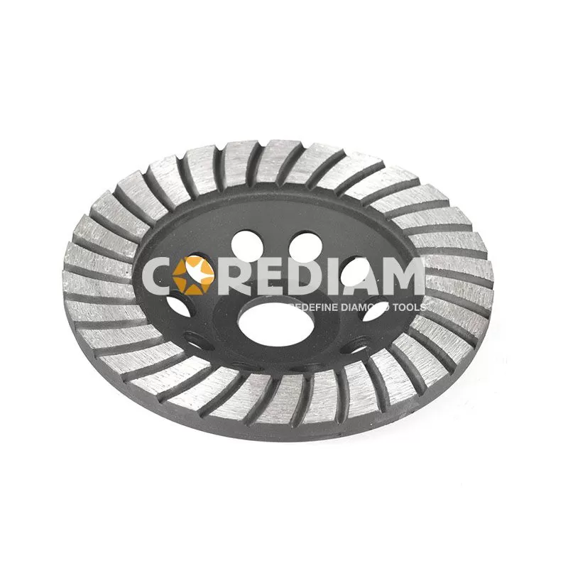 Sintering Diamond Tool Grinding Turbo Cup Wheel with M14 Thread