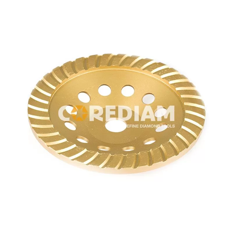 Sintering Diamond Tool Grinding Turbo Cup Wheel with M14 Thread