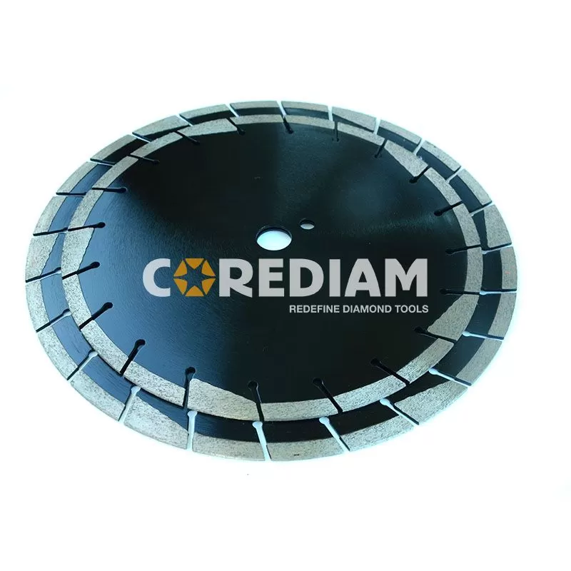 Laser Welded 300mm Asphalt Saw Blade for Dry and Wet Cutting