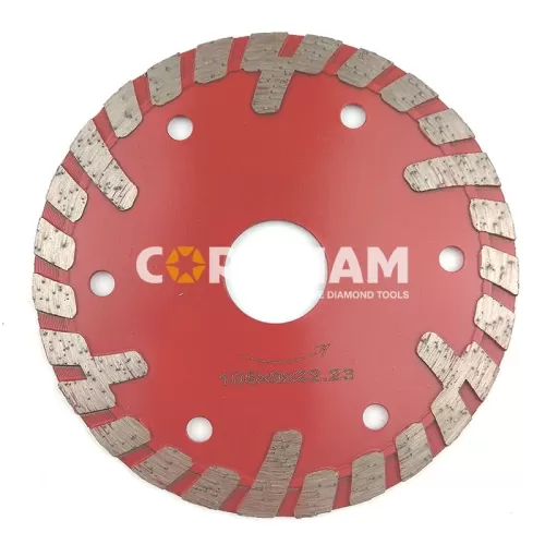 Sinter hot-pressed Blade with Protective Segment