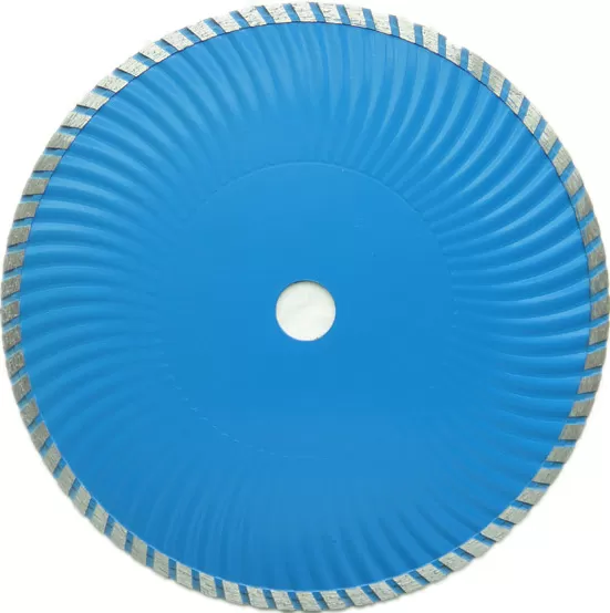 230mm Sinter Hot-Pressed Turbo Diamond Blade with Wave Core