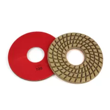Concrete polishing pads