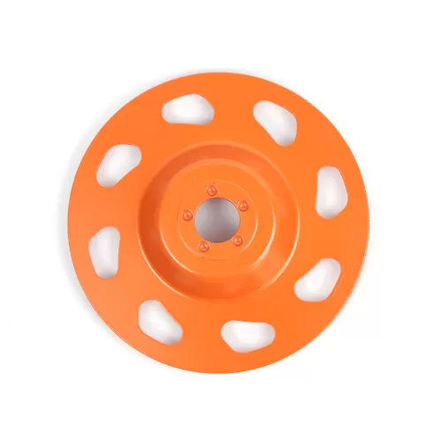 Light weight triangle grinding cup wheel