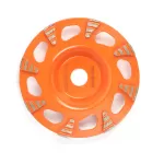 Light weight triangle grinding cup wheel
