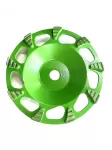 Light weight triangle grinding cup wheel