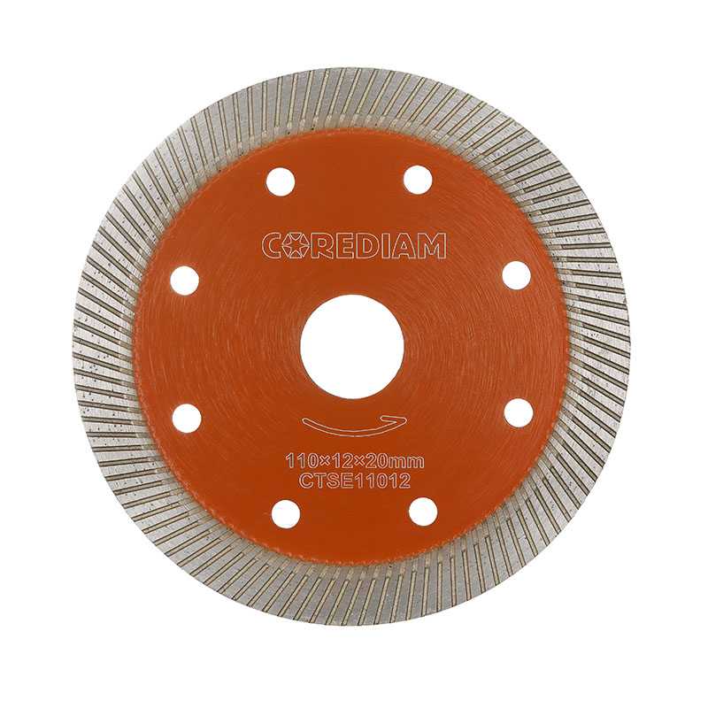 Cuchilla turbo ultrafina para cortar azulejos y cerámica.