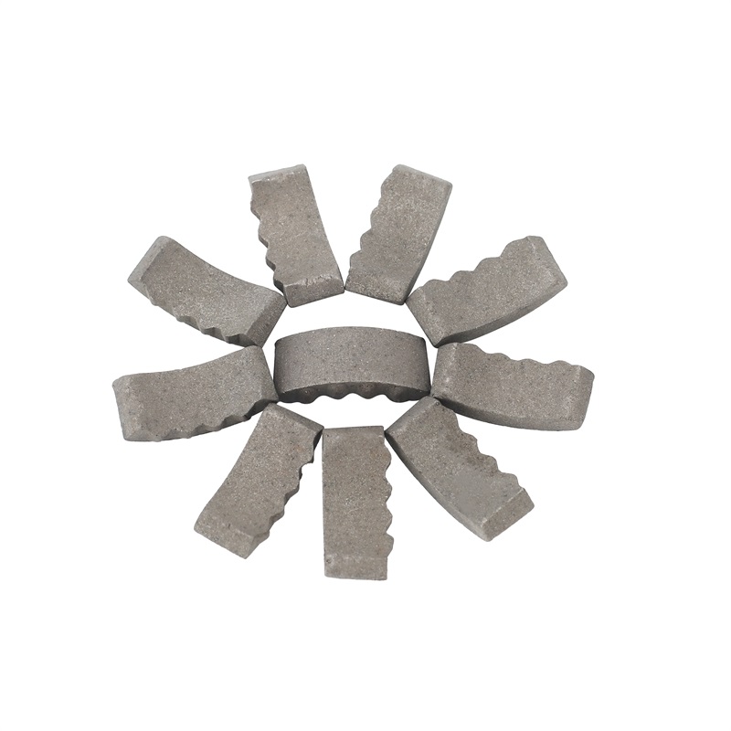 dotted diamond segment on diamond core drill