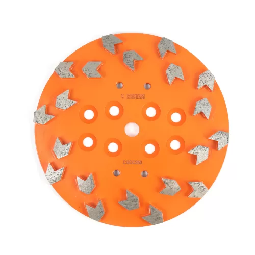 250mm grinding plate