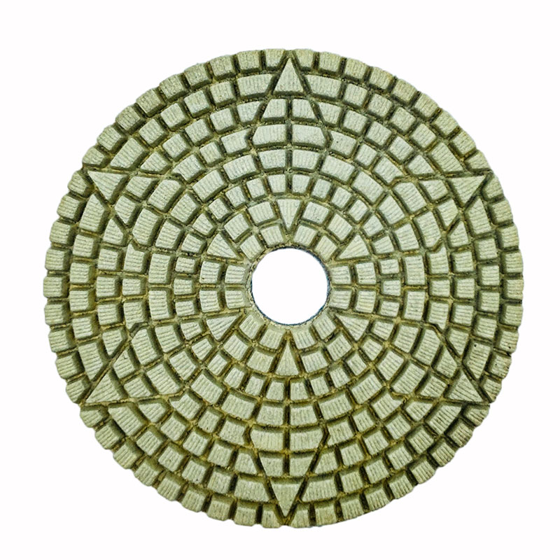 3 шага алмазных полировочных подушечников для угловой шлифовальной машины