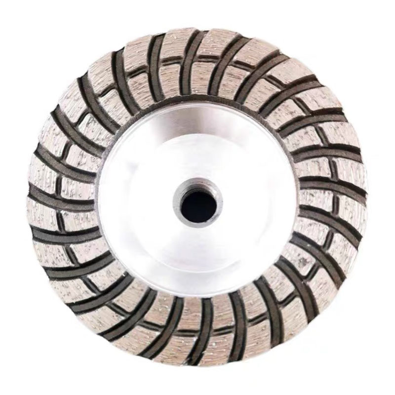 Aluminum Turbo Diamond Cup Wheel With M14