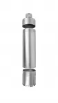 Three-piece diamond core bits