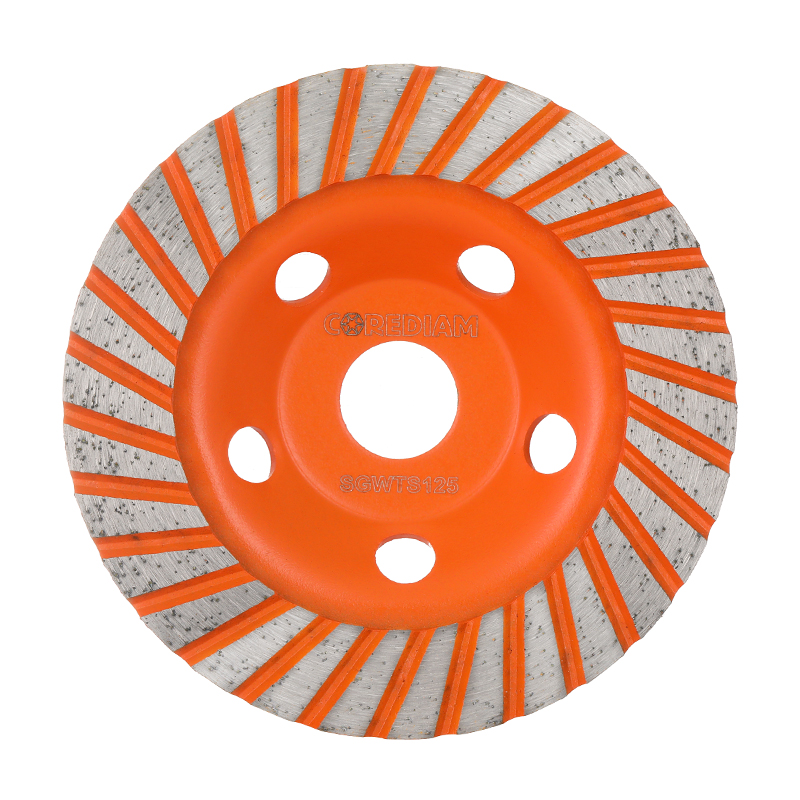 125mm Sintered Turbo Diamond Grinding Wheel
