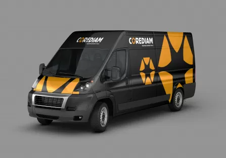 Corediam transport vehicle