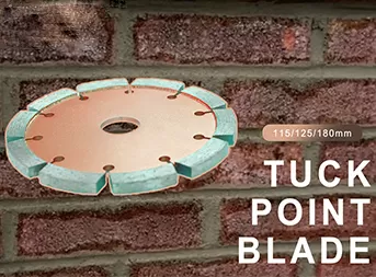 Diamond Tuck Point Blade for Mortar Joint Removal