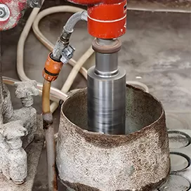 Reinforced Concrete Drilling Test