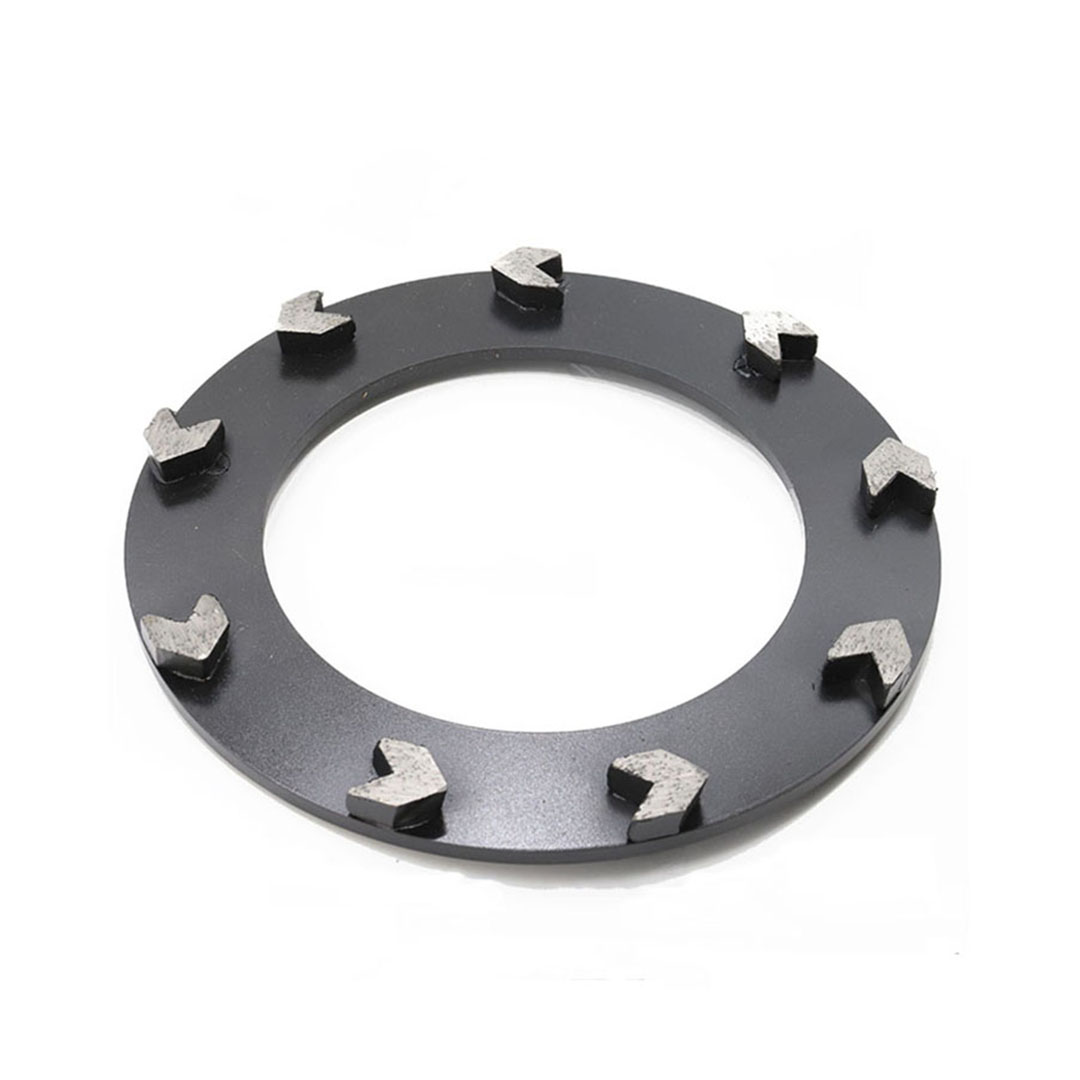Disco abrasivo anular con segmento de flecha para Klindex