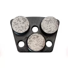 3 Round Segment Trapezoid Diamond Grinding Shoes
