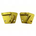  2 column Trapezoid diamond grinding shoes