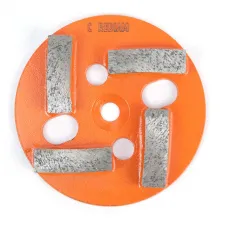 Round Grinding plate with Rectangle segment